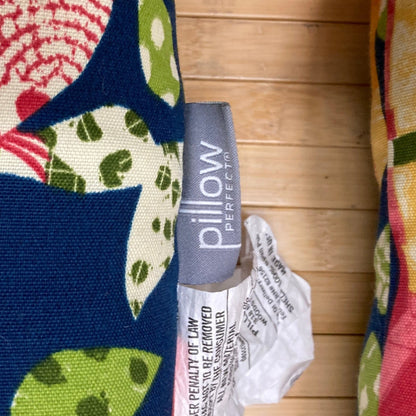 Multicolored Bird Seat Cushions | PillowPerfect® Set of 6