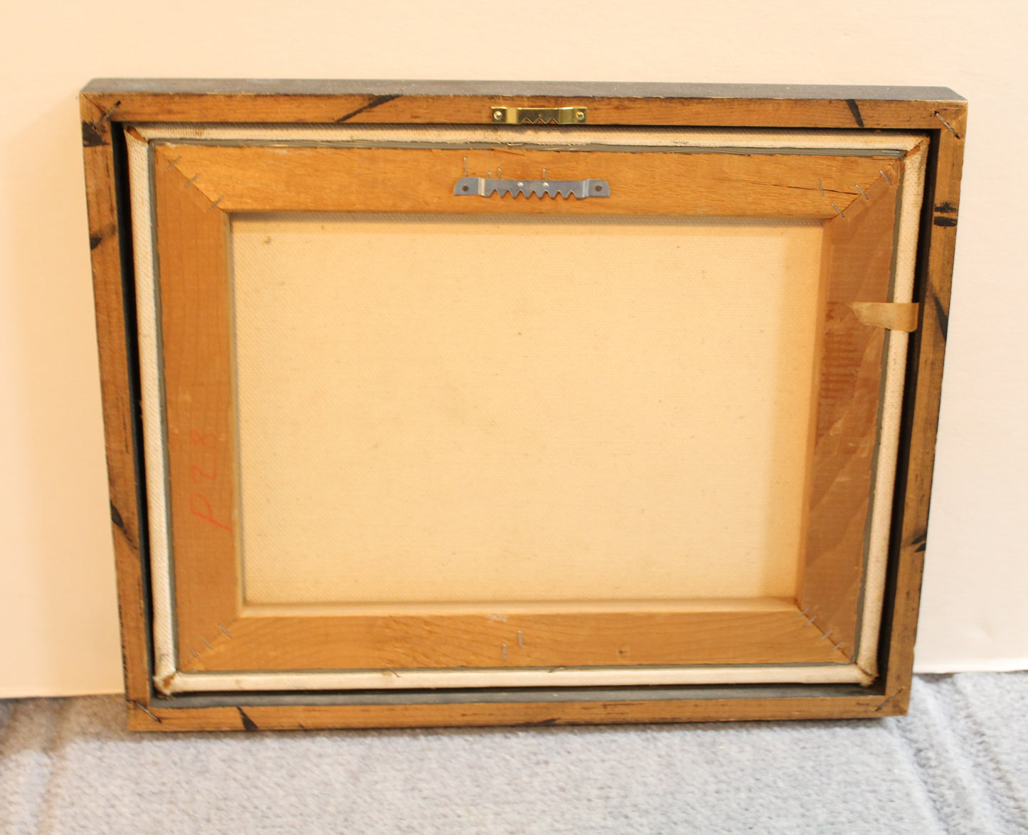 Vintage Mid-Century Modern Original Steam Train | Signed Garret