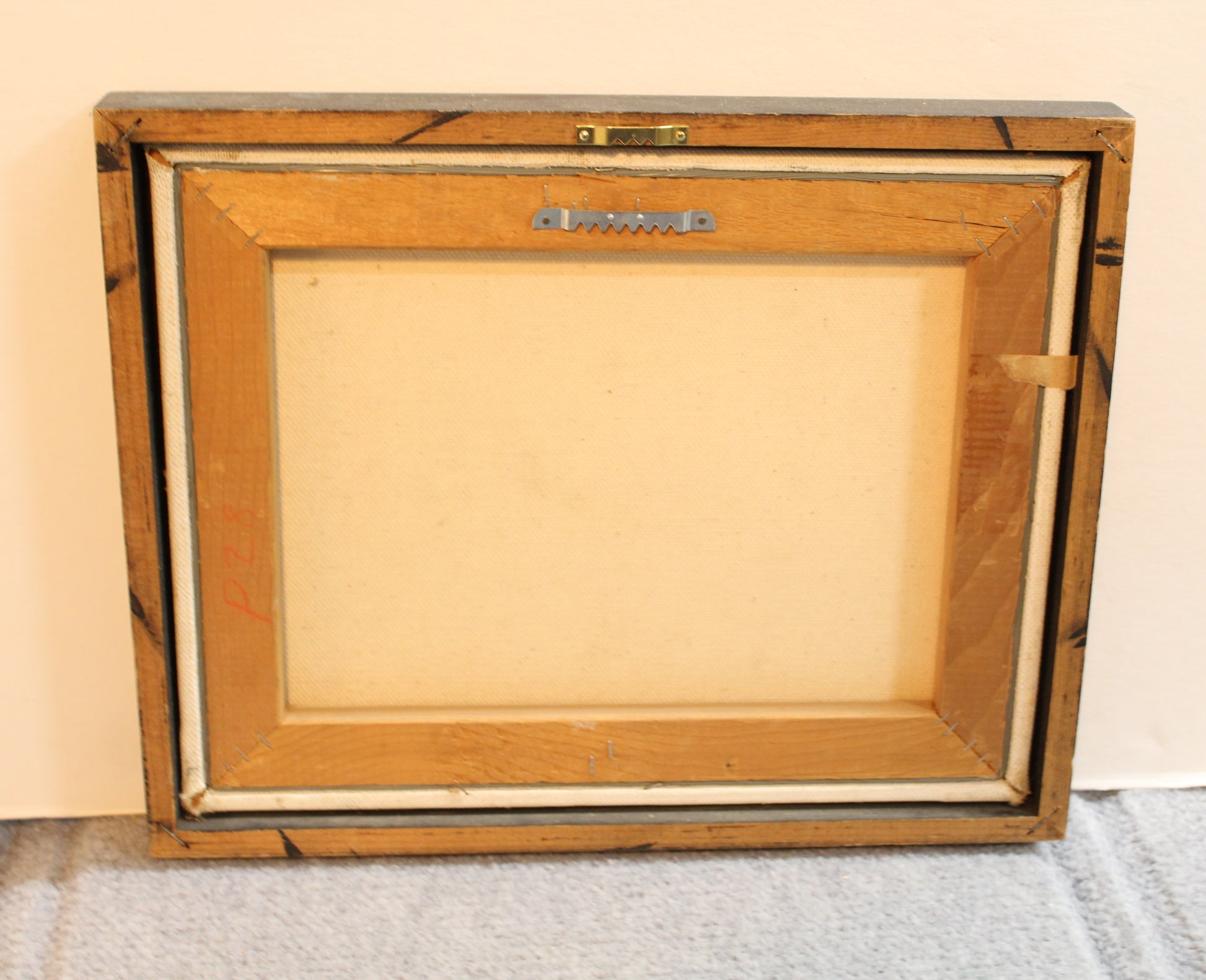 Vintage Mid-Century Modern Original Steam Train | Signed Garret