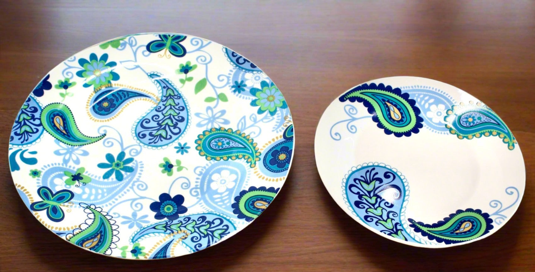 Paisley Dinner Plates