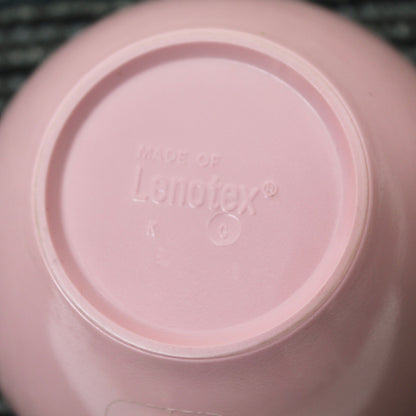 Lenotex Pink Melmac Mixed Lot of Vintage Dishes