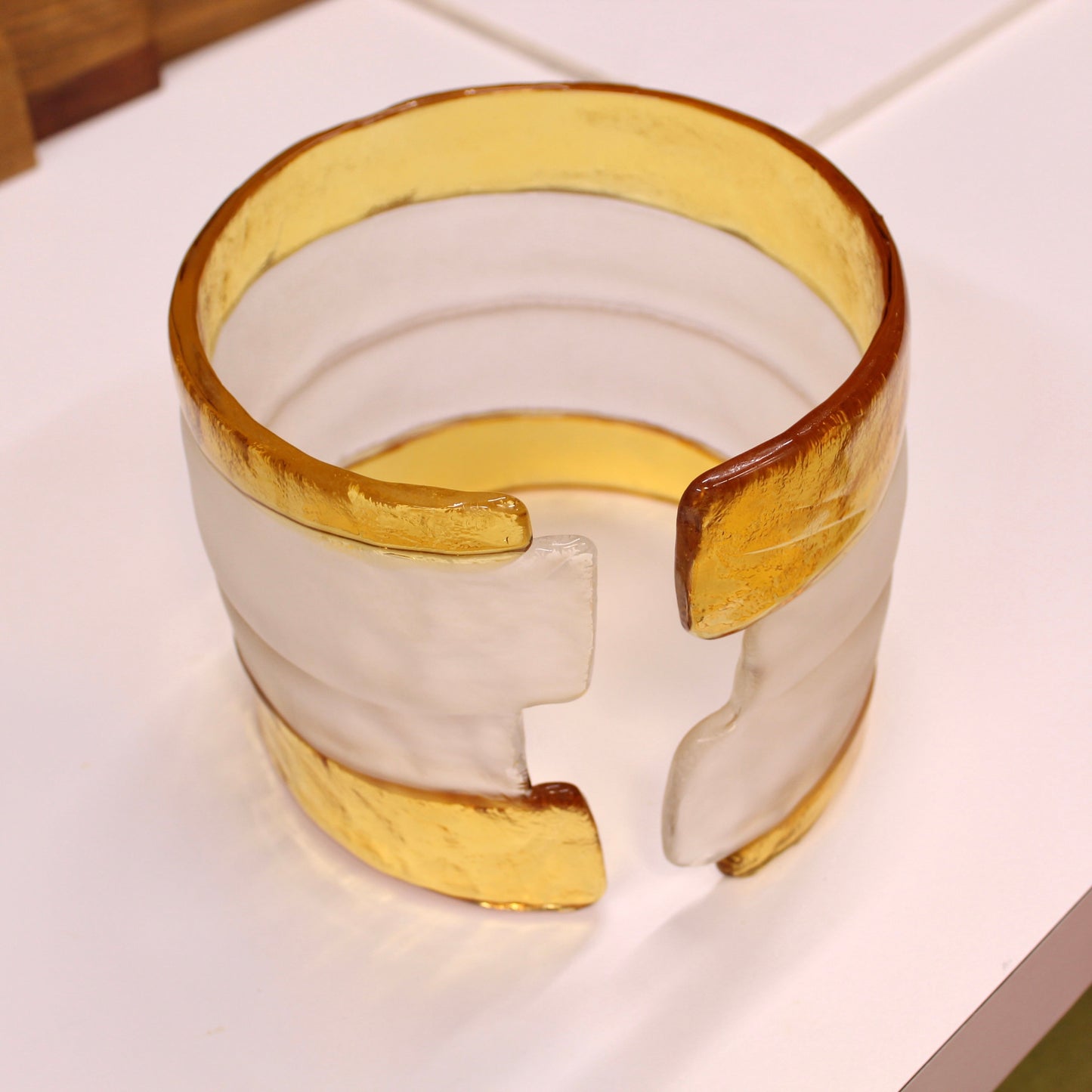 2 Primaluce Venezia Murano Fused Glass Pendant Lights