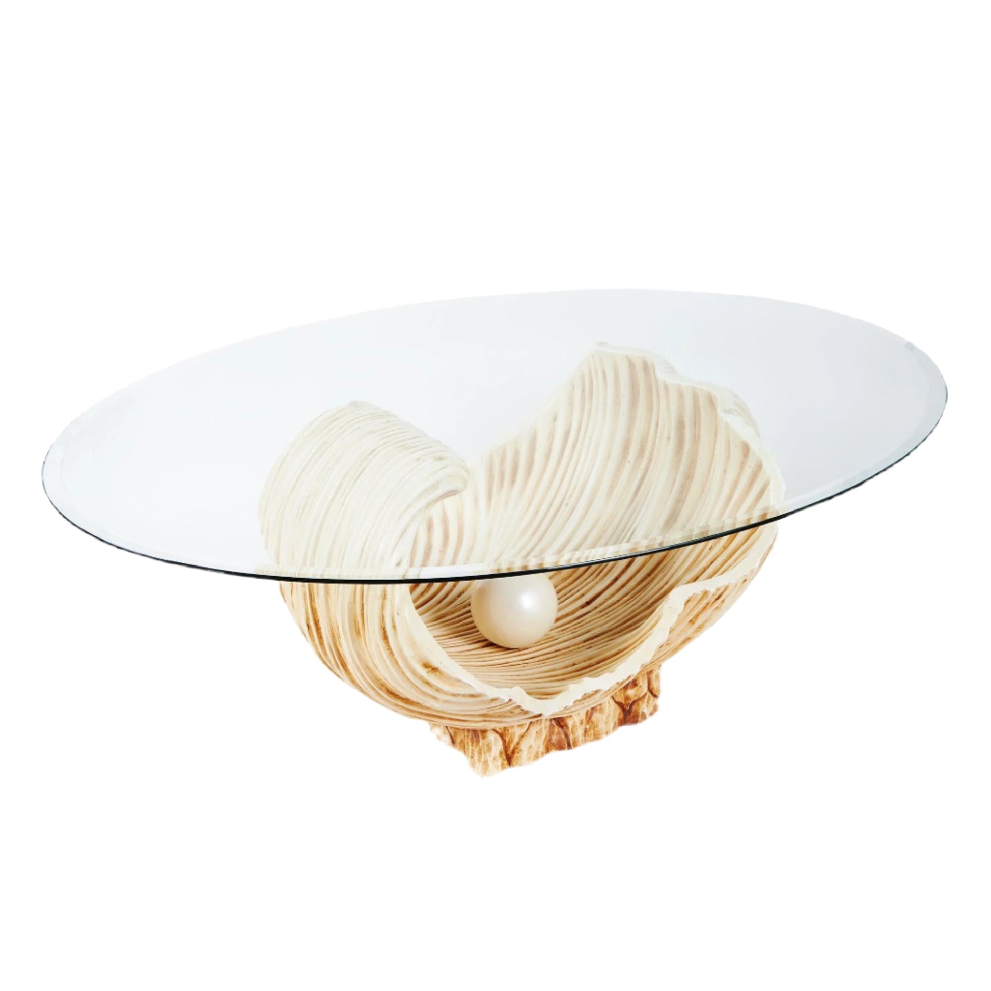 Clamshell Sculptural Coffee Table from OffCenterModern