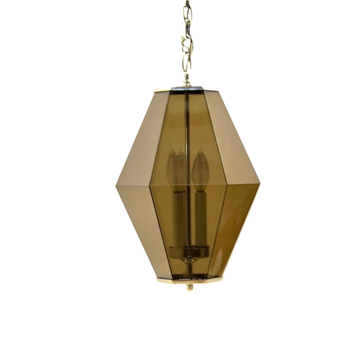 3-Light Pendant Light | Smoked Gray Prism
