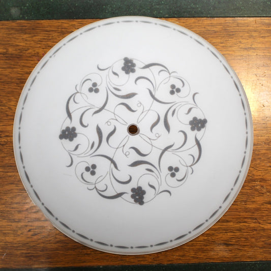 Vintage Round Frosted Glass Ceiling Light Shade