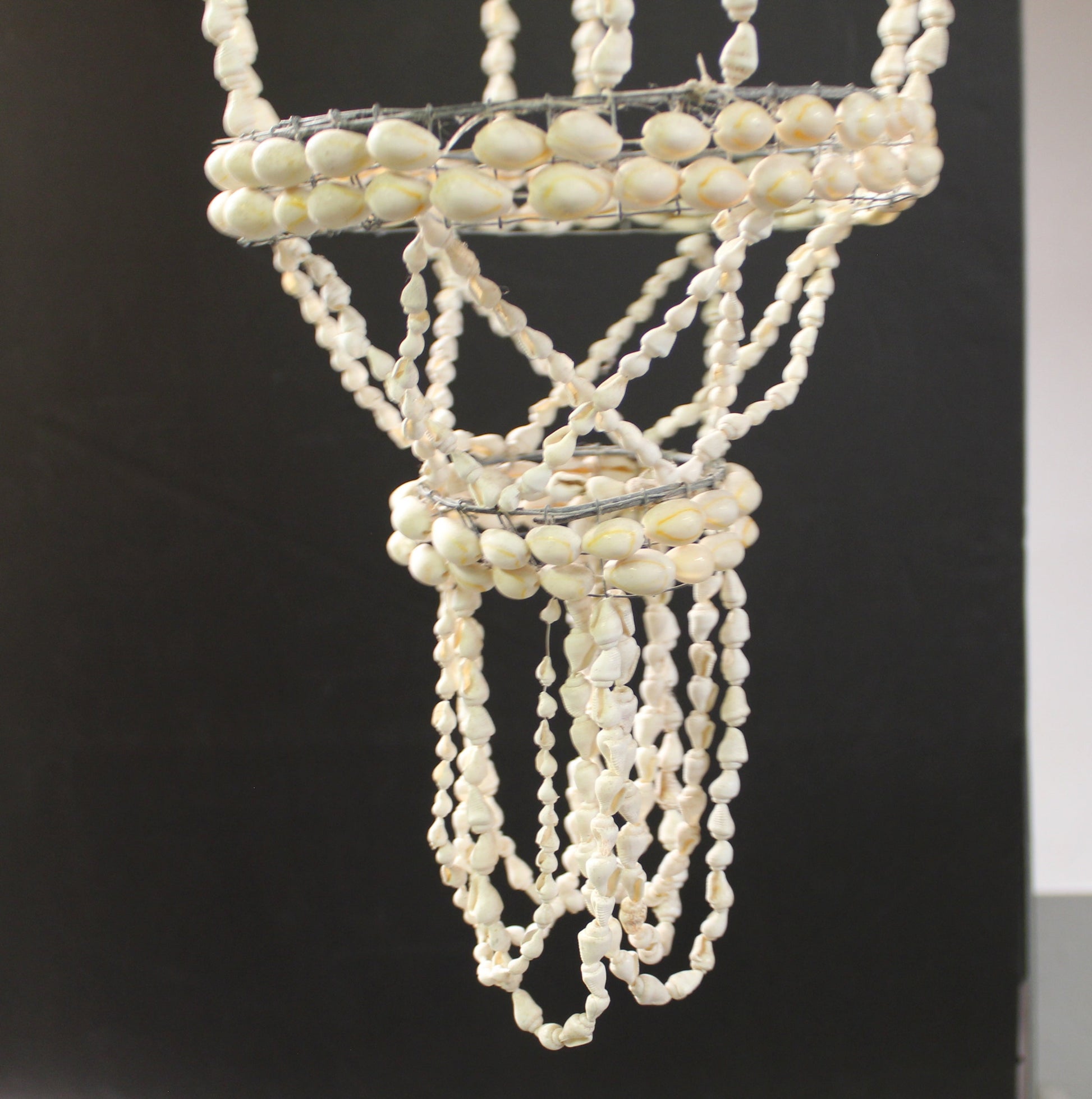 cowrie shell plant hanger Vintage Sea Shell Hanging Plant Holder – Off Center Modern
