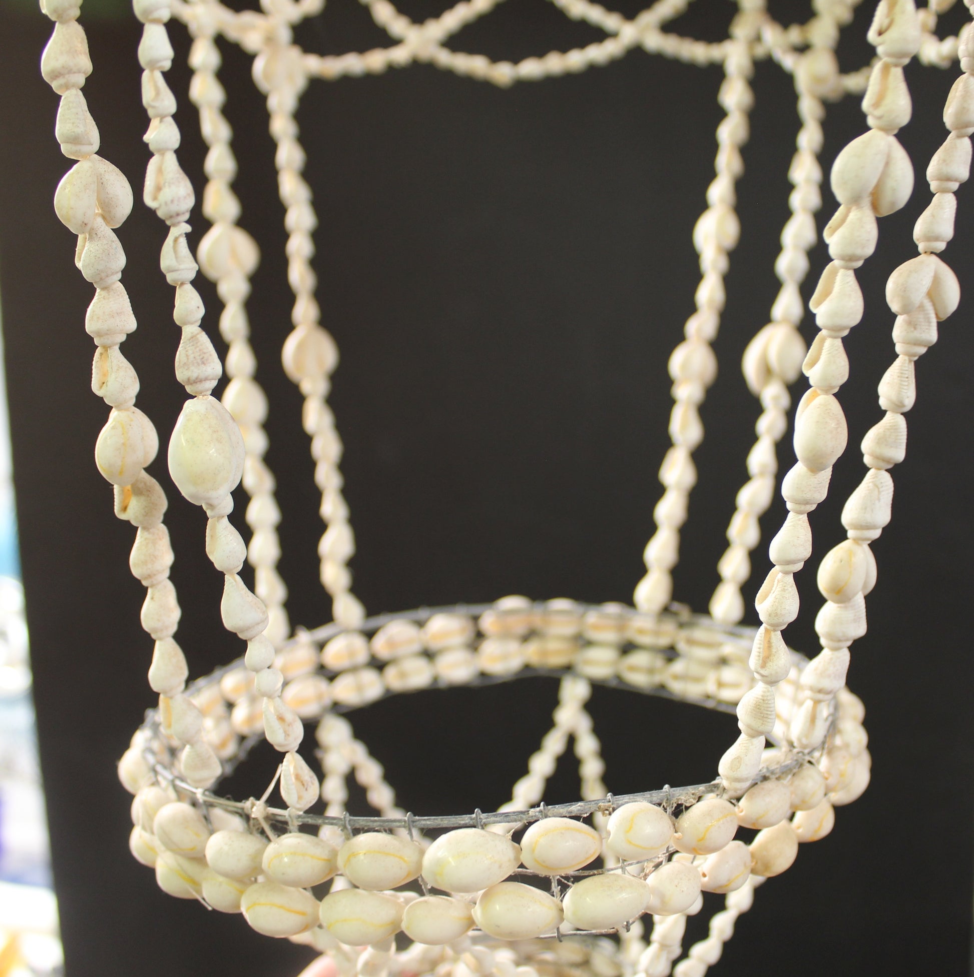 cowrie shell plant hanger Vintage Sea Shell Hanging Plant Holder – Off Center Modern