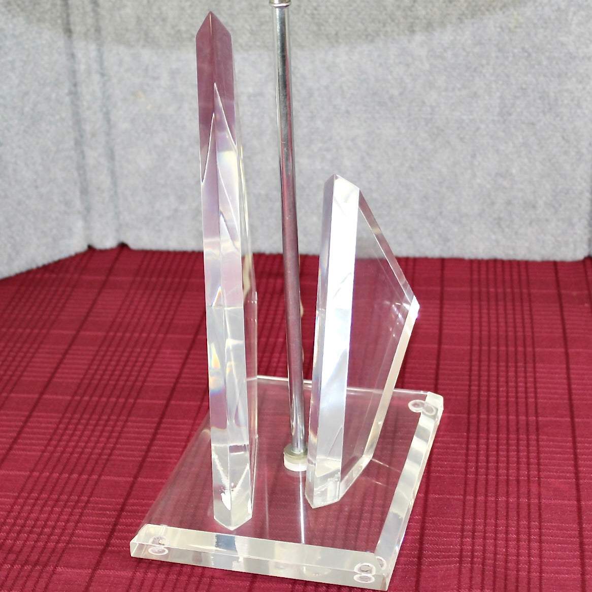 Van Teal Lucite Ice Table Lamp