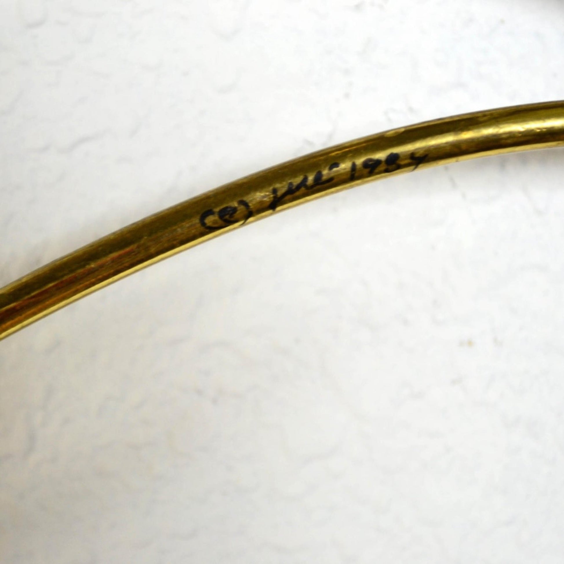 Curtis Jere Brass Gazelle Wall Sculpture, Signed