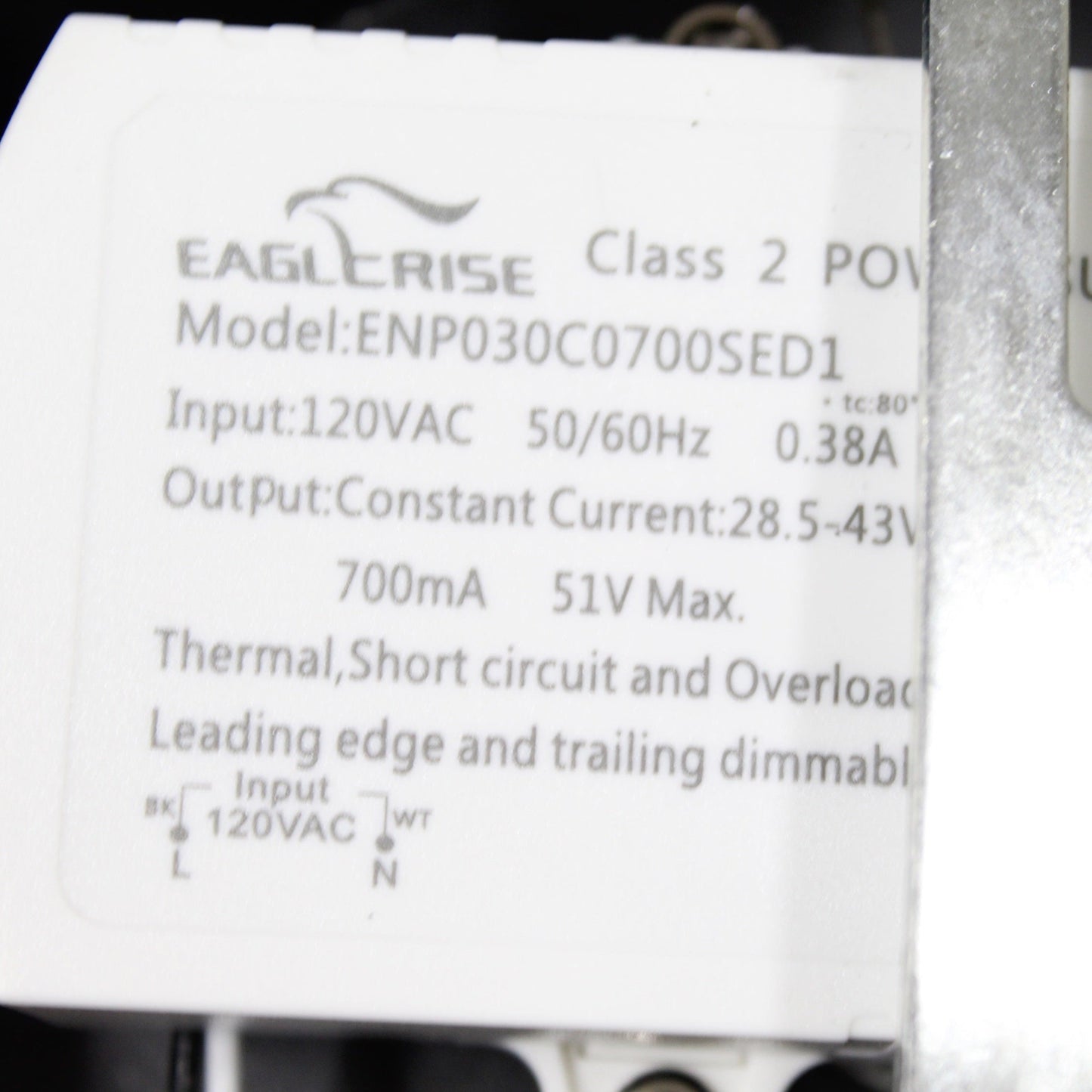 Hoop LED Chandelier by West Elm.