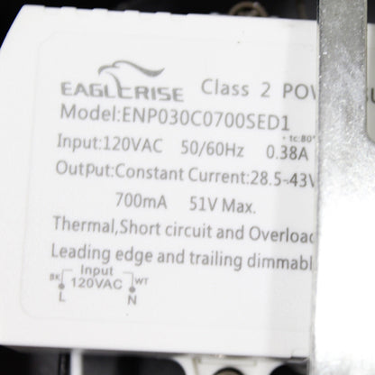 Hoop LED Chandelier by West Elm.