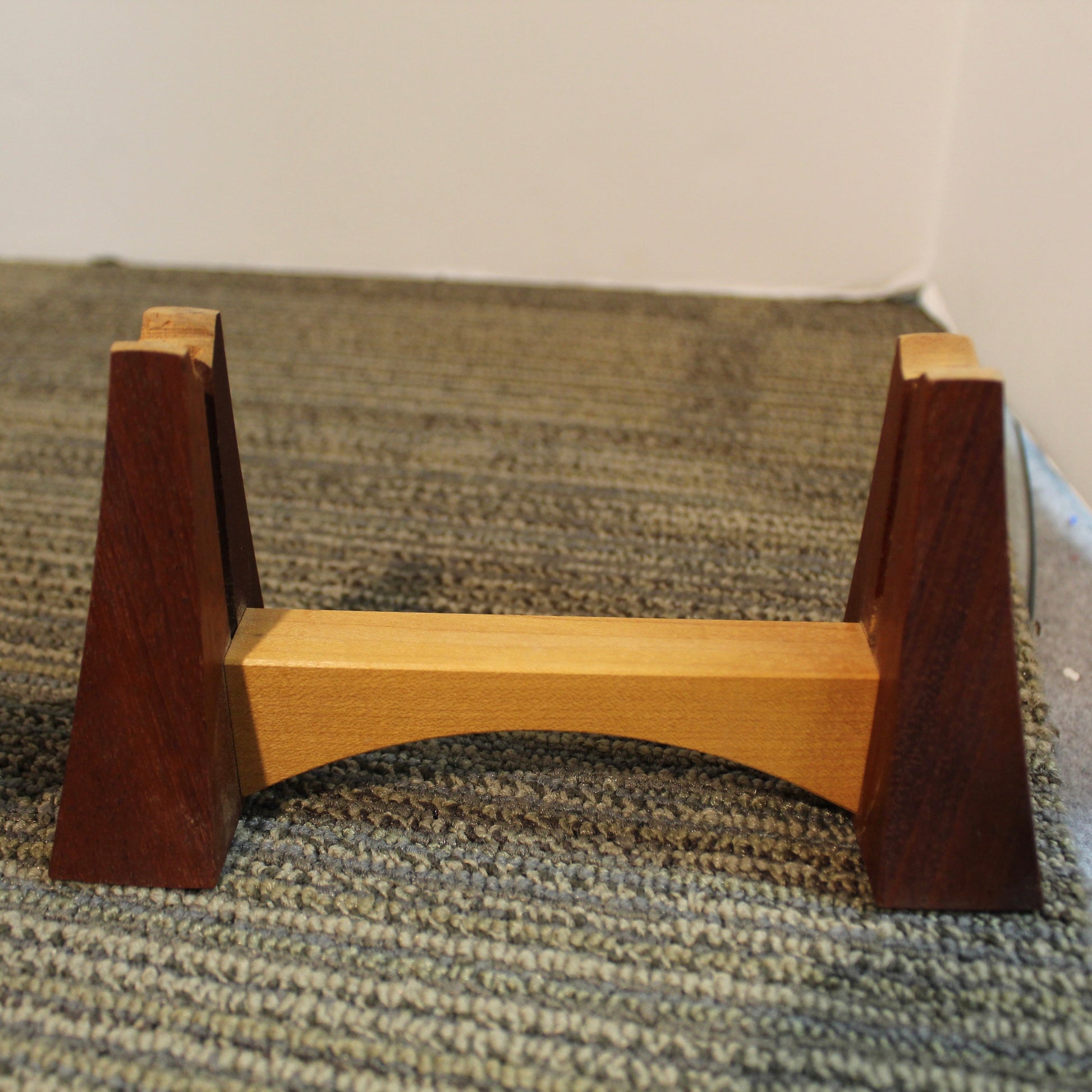 Tessellated Stone Sailboat Sculpture stand.