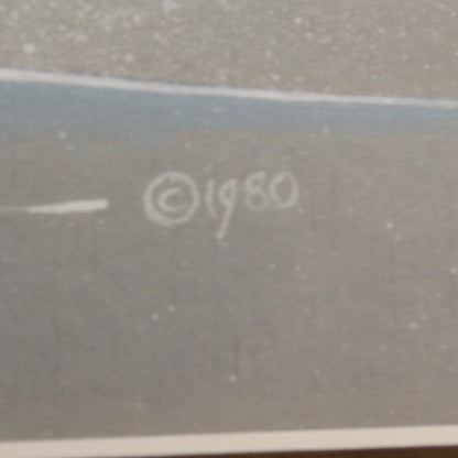 1980 Troy Anderson Signed Painting -Together-