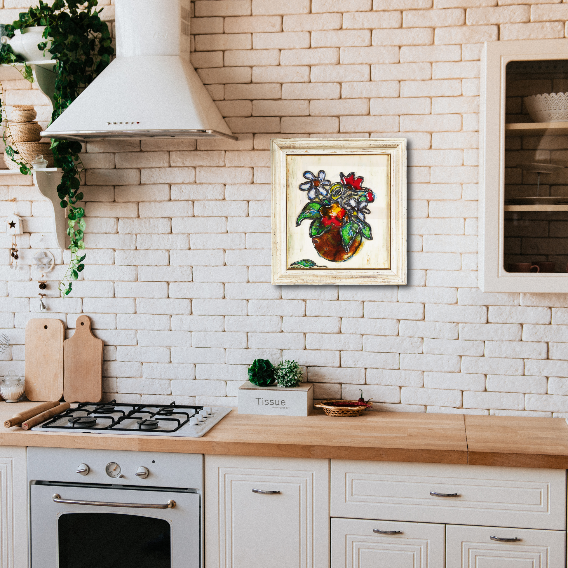 H. Jacobson Ceramic | Painted tile 