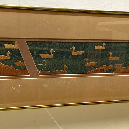 Vintage Harris Strong Mixed Media Duck Art