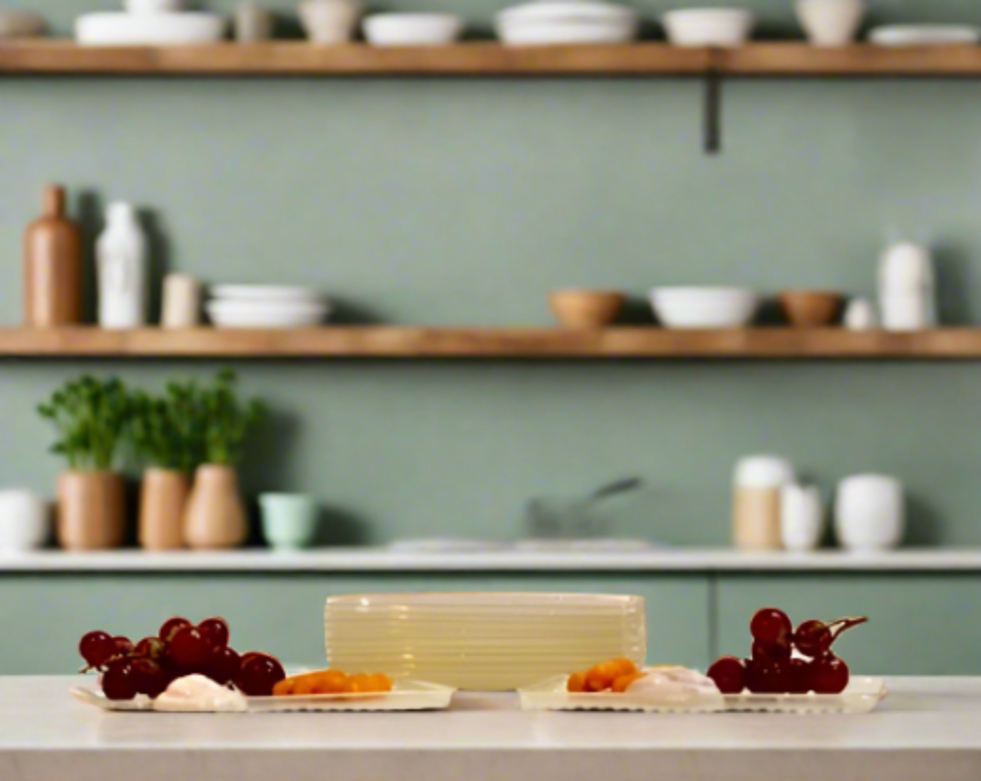Vintage Lucite Hostess Trays 