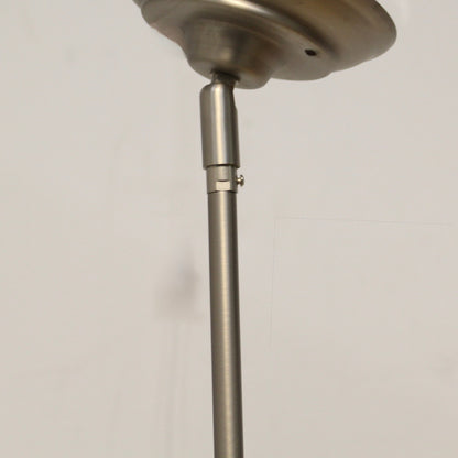 Vintage Industrial Prismatic Glass Pendant Light - Sloped Ceiling Compatible