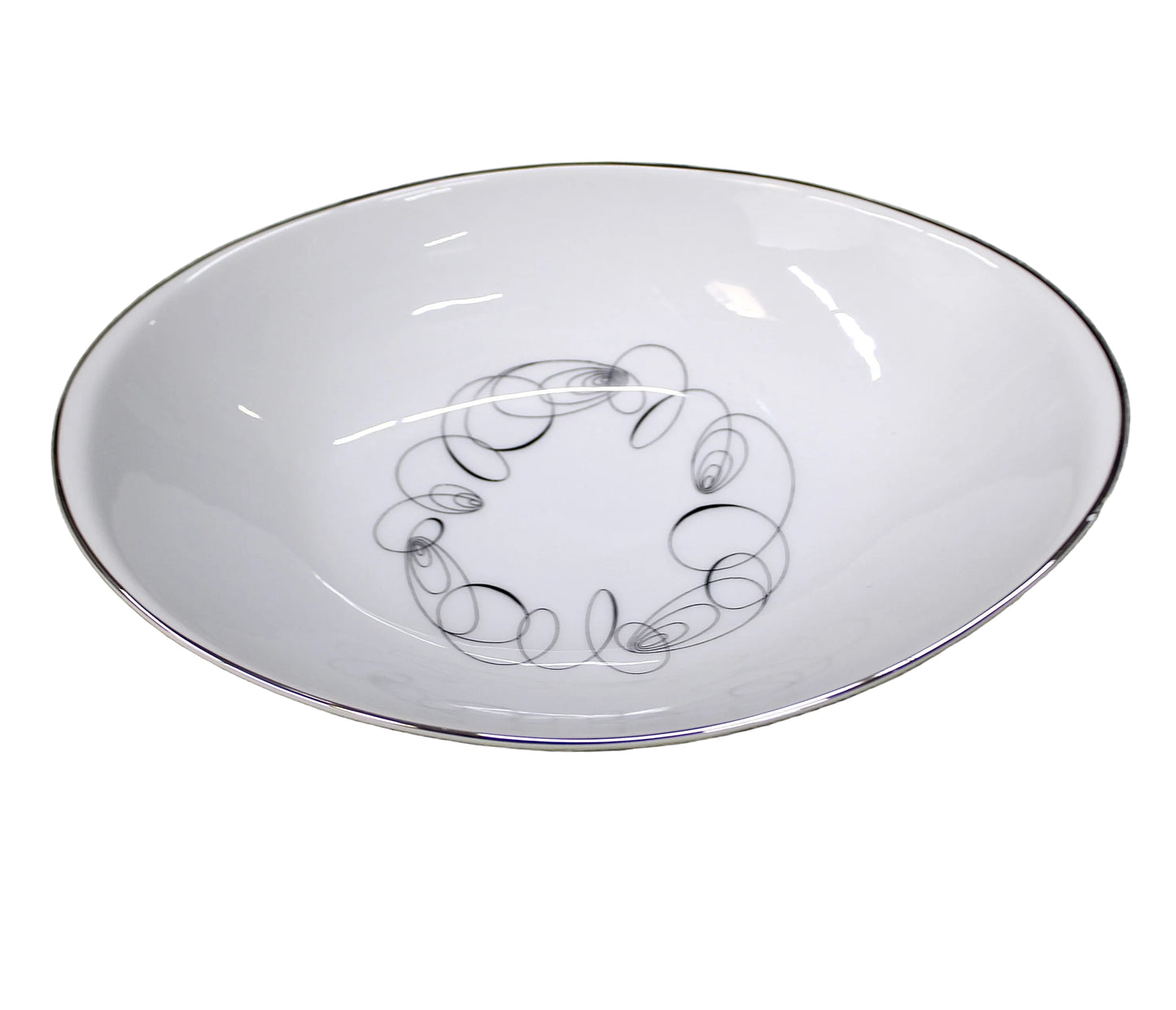 Vintage MCM Meito Japan "Tempo" Fine China Oval Serving Bowl.