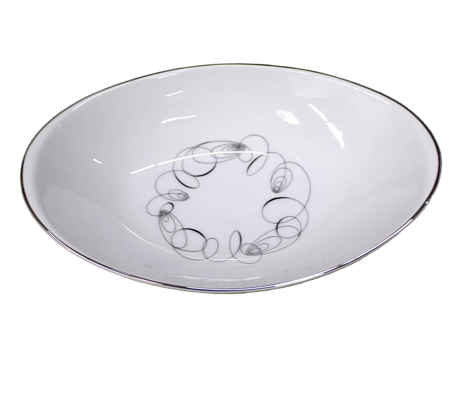 Vintage MCM Meito Japan "Tempo" Fine China Oval Serving Bowl.