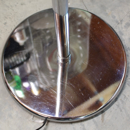 Vintage Space Age Chrome Eyeball Floor Lamp