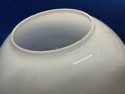 Vintage White Globe Pendant Light | 9" Diameter from OffCenterModern