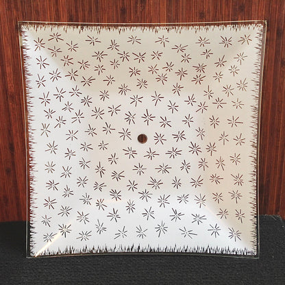 MCM Starburst Frosted GLass Ceiling Fixture Shade