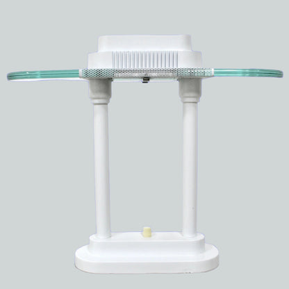 Vintage Kovacs Style White 1980s Halogen Desk Lamp