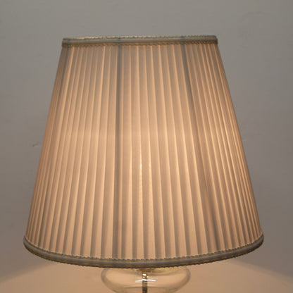 Vintage Bright White Empire-Style Lampshade