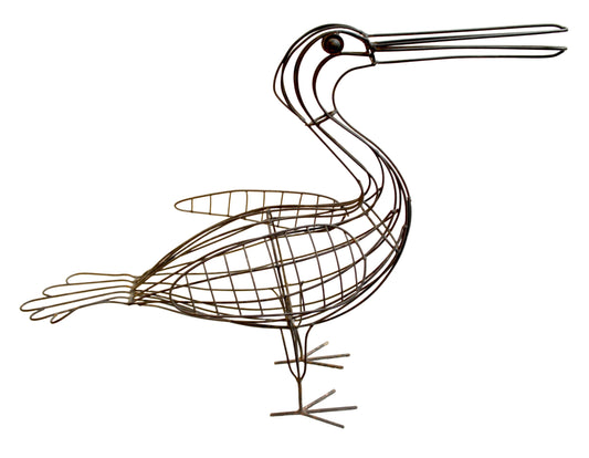Pelican Wire Art Sculpture