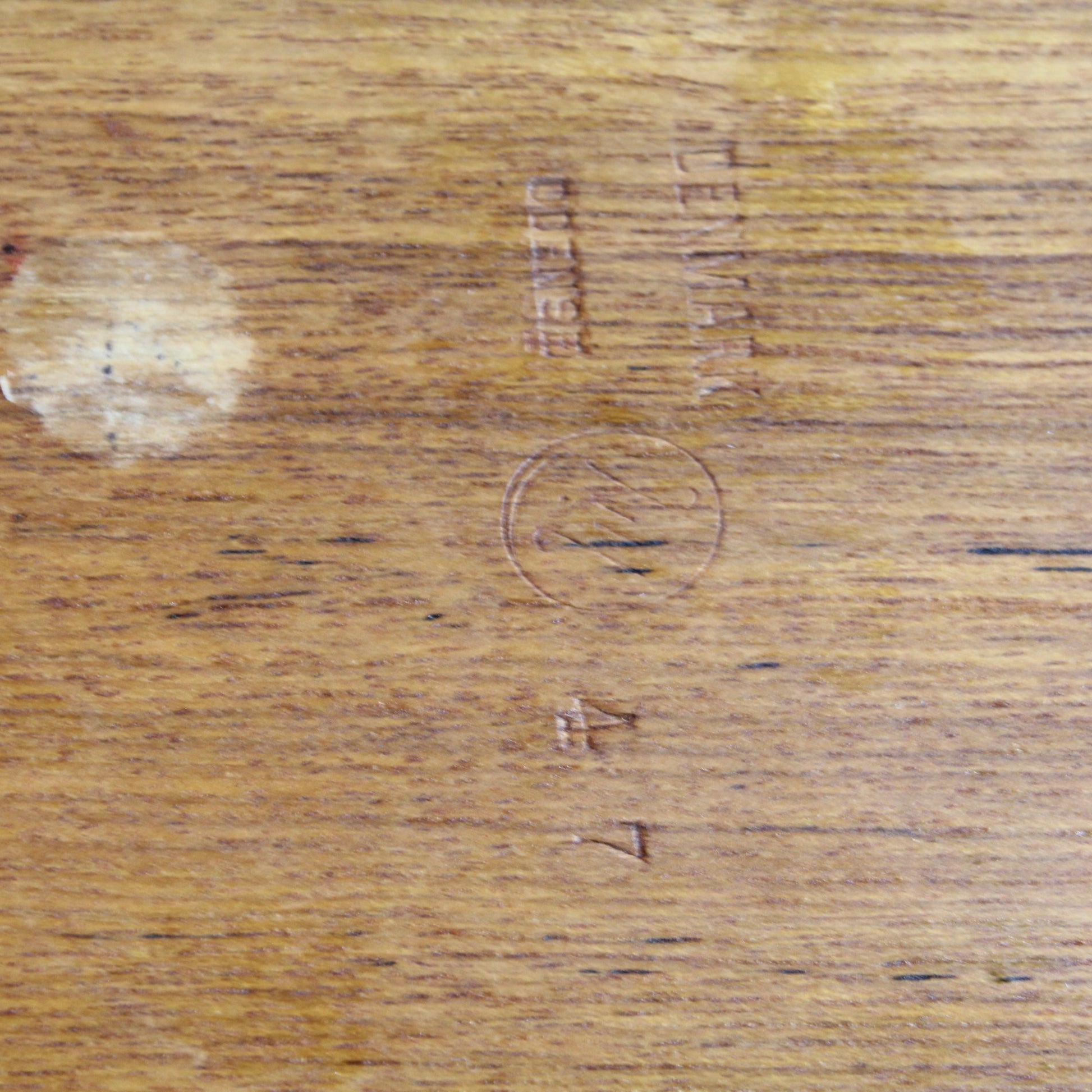 Vintage Divided Teak Snack Tray | Denmark