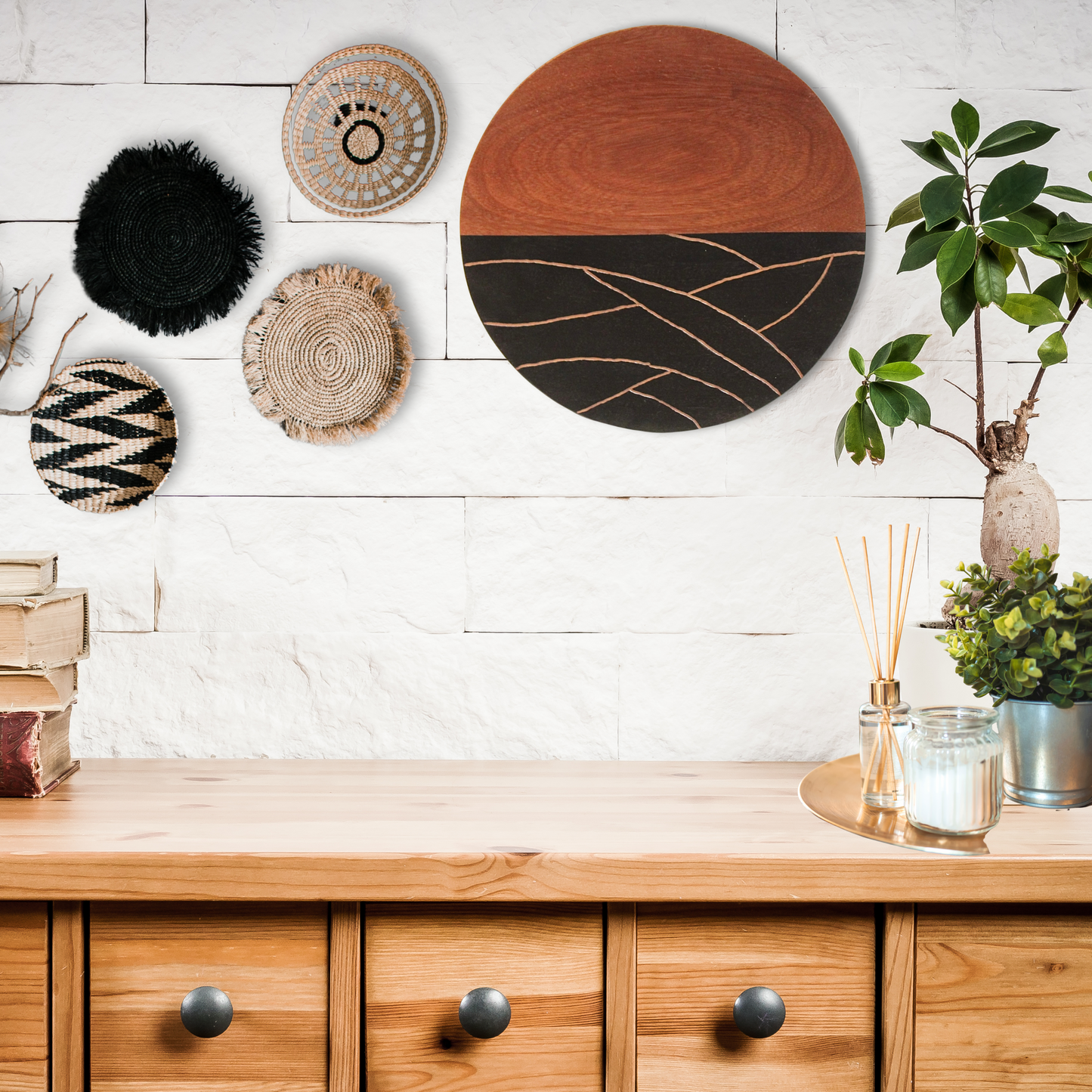 Brazilian Wood Platter | M Trancoso