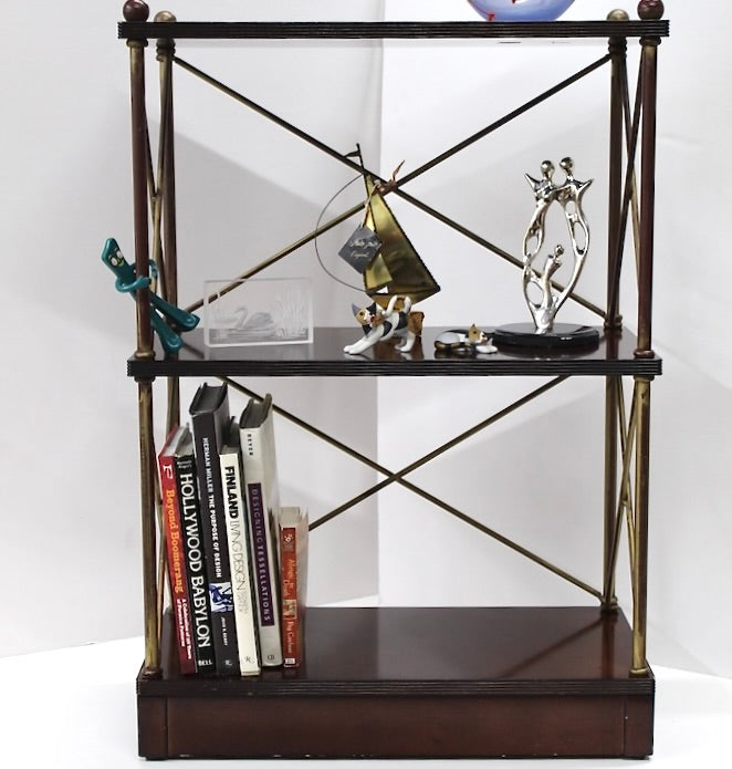 3 Tier Wood and Metal Shelf by Bombay Co