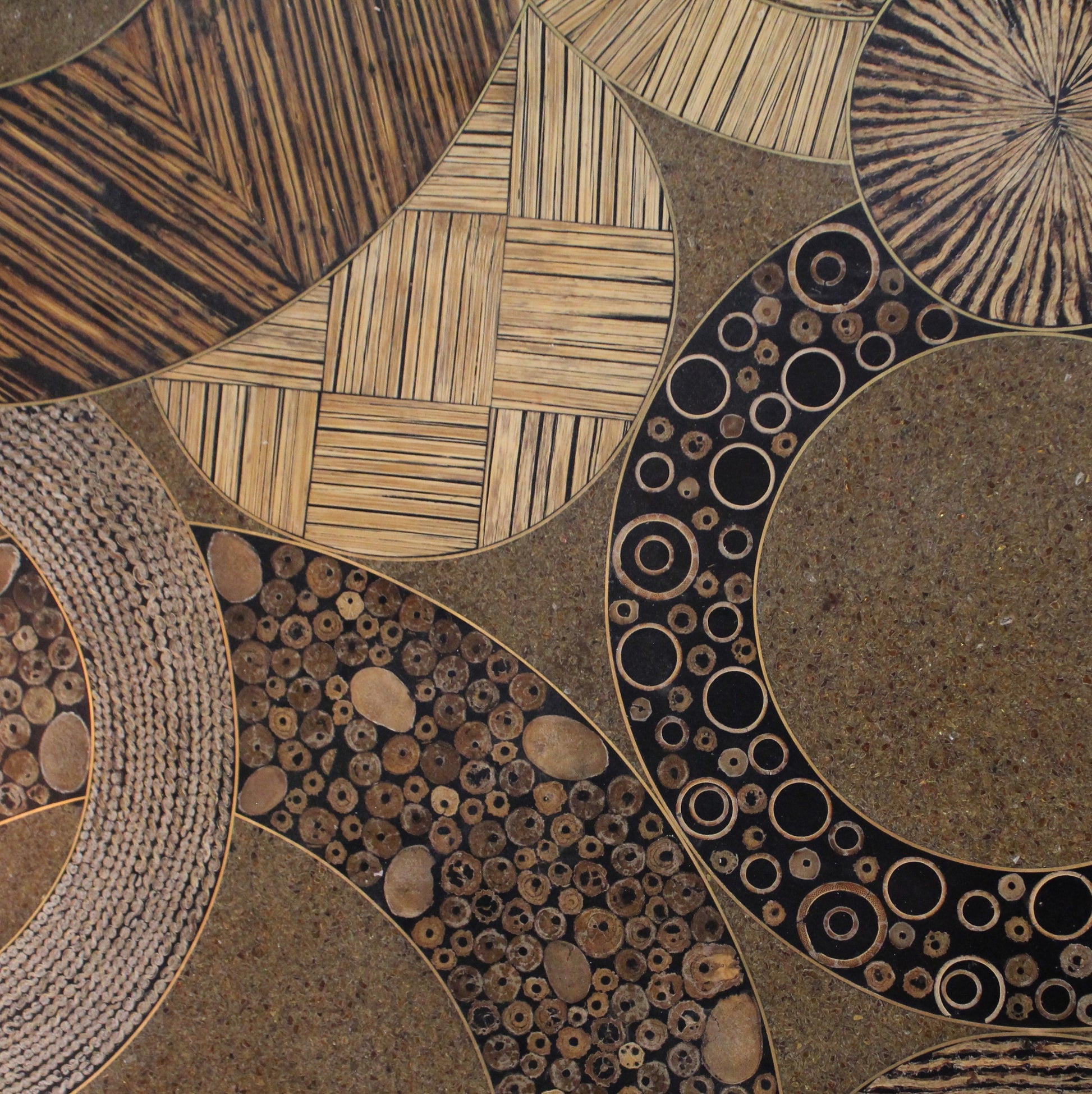 Extra Large Bamboo Wall Sculpture | Maitland Smith Philippines