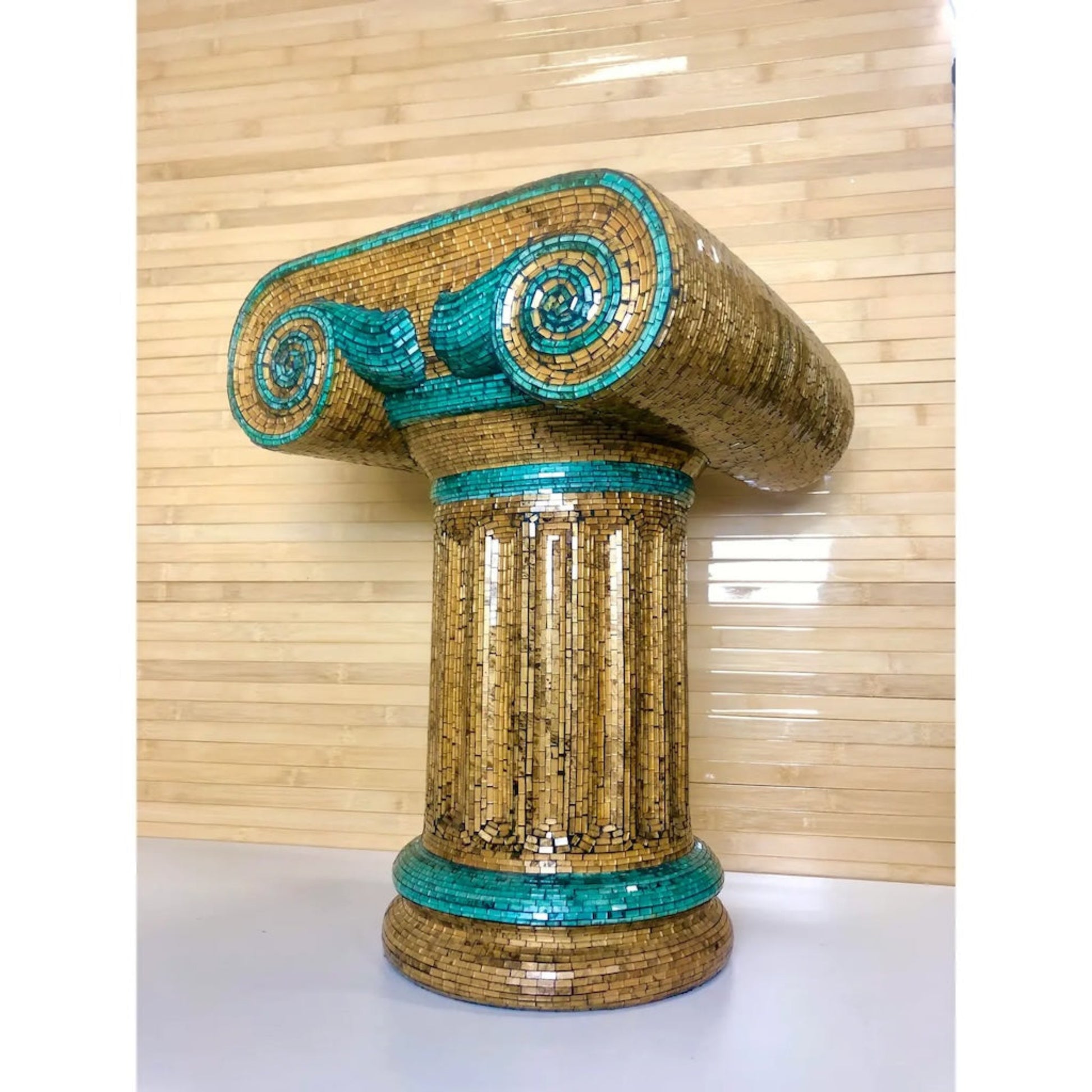 Lion Head Planter & Column Capital | 2 Piece Set | Jobi