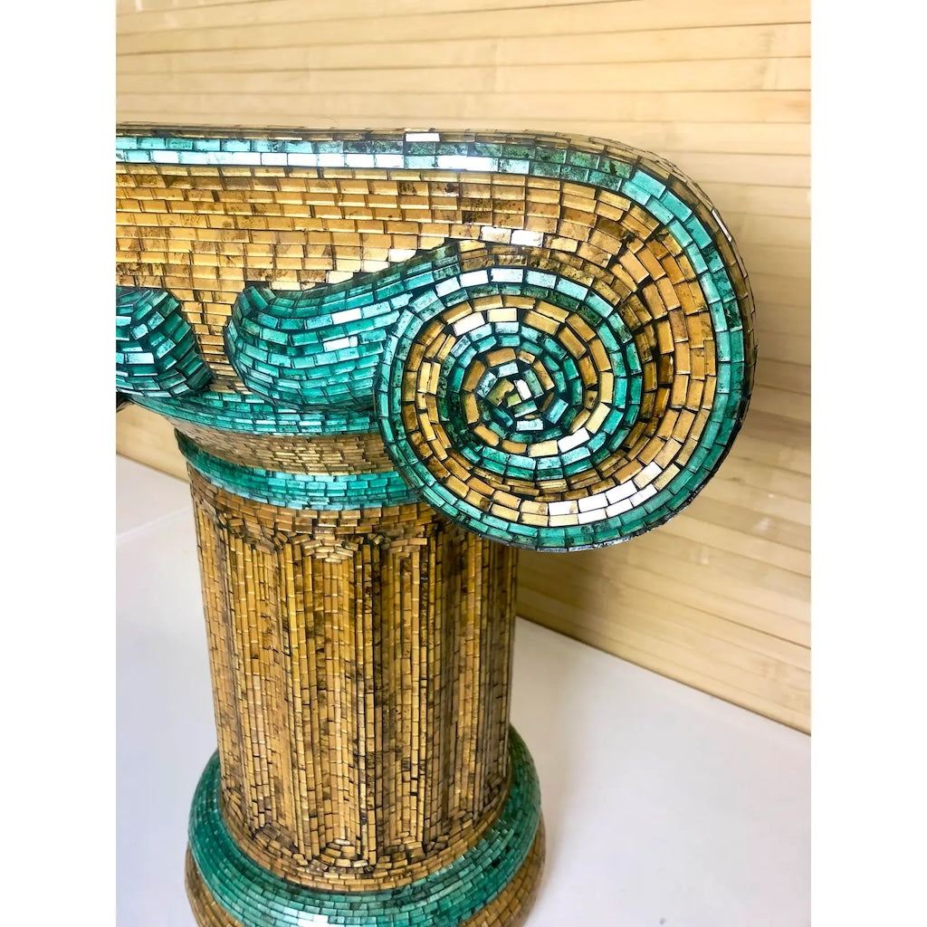 Lion Head Planter & Column Capital | 2 Piece Set | Jobi