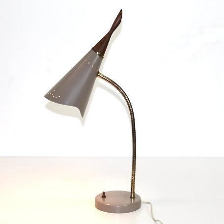 Vintage Bullet Gooseneck Desk Lamp