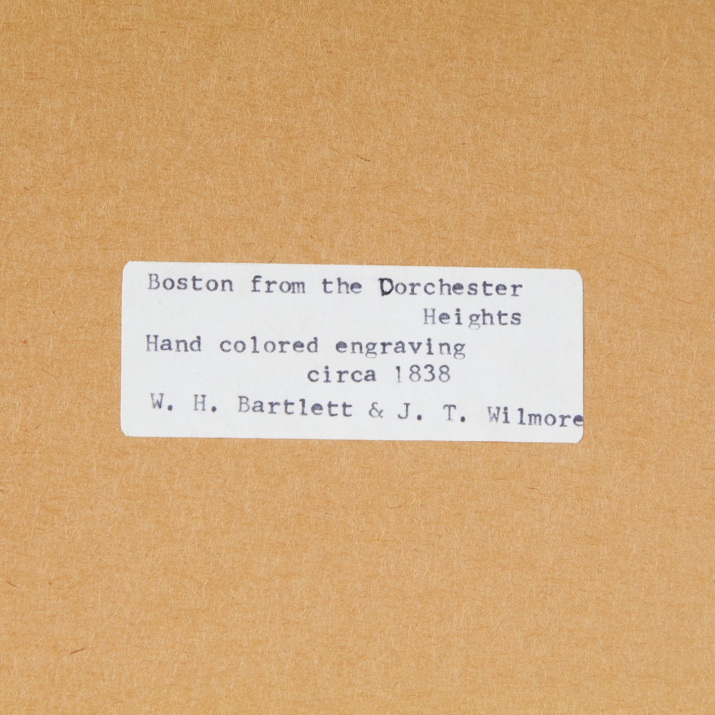 PAIR Antique 1848 Framed Prints of Boston Harbor | WH Bartlett Steel Print | from OffCenterModern