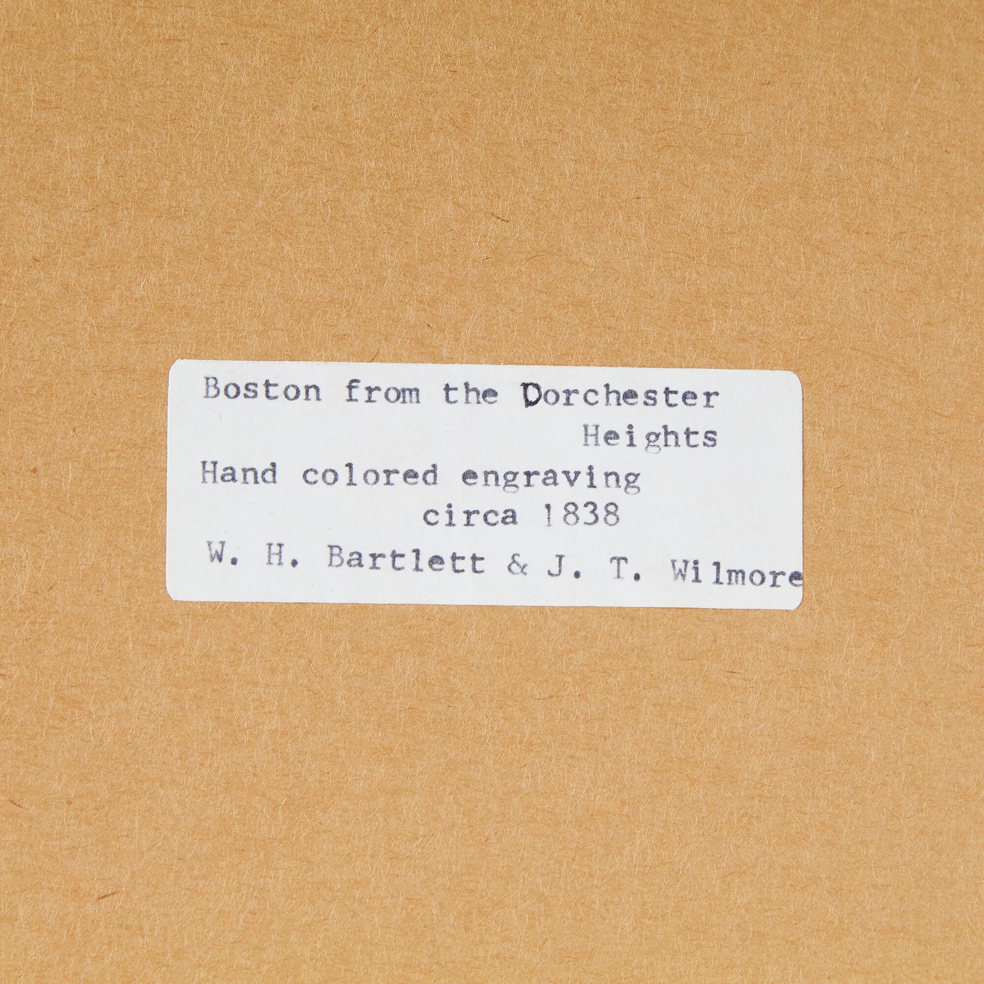 PAIR Antique 1848 Framed Prints of Boston Harbor | WH Bartlett Steel Print | from OffCenterModern