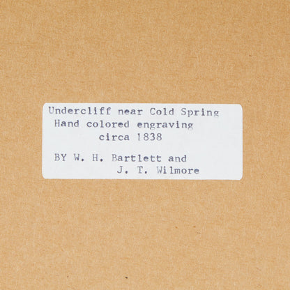 PAIR Antique 1848 Framed Prints of Boston Harbor | WH Bartlett Steel Print | from OffCenterModern