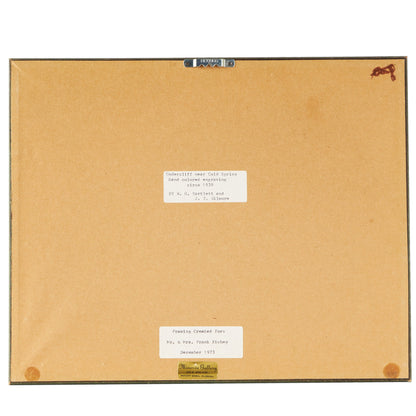 PAIR Antique 1848 Framed Prints of Boston Harbor | WH Bartlett Steel Print | from OffCenterModern