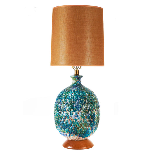 Mid-Century Modern Large Ceramic Volcanic Lava Lamp from OffCenterModern