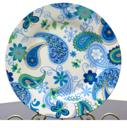 Retro Paisley Noritake Dinnerware | 15 Plates - OffCenterModern