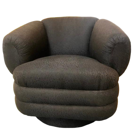 1980s Vladimir Kagen Swivel Chair - OffCenterModern