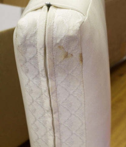 Mid-Century Modern White Leather Barcalounger - OffCenterModern