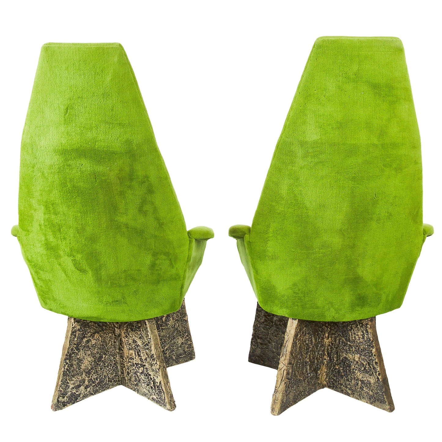 RESERVED for BG Brutalist Dining Set by Adrian Pearsall 1970
