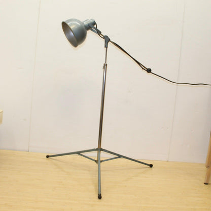 Bretford Articulating Tripod Metal Pharmacy Floor Lamp