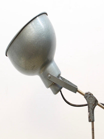 Bretford Articulating Tripod Metal Pharmacy Floor Lamp