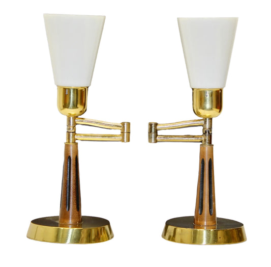 MCM Swing-Arm Accent Lamps