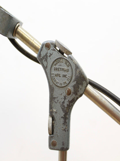 Bretford Articulating Tripod Metal Pharmacy Floor Lamp