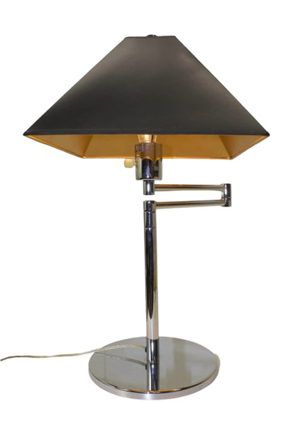 Stainless Steel Swing Arm Desk Lamp | Hansen Lamps